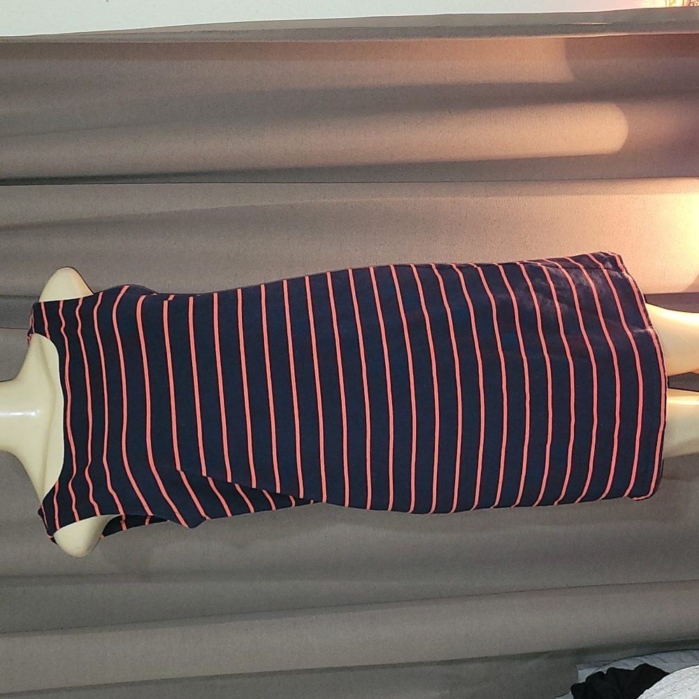 ST TROPEZ STRIPED DRESS